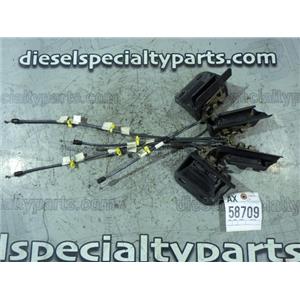 2001 2002 FORD F350 F250 LARIAT XLT CREWCAB INTERIOR DOOR HANDLES (4) SET