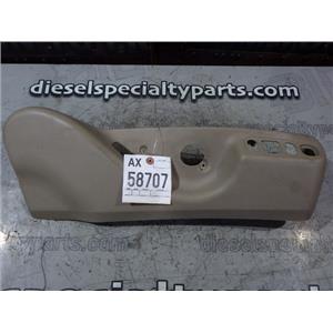 2001 2002 FORD F350 F250 LARIAT XLT OEM PASSENGER SEAT BASE TRIM PANEL (POWER)
