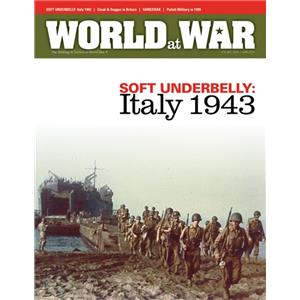 World at War Issue #15 - Magazine + Game Soft Underbelly: Italy, 1943 SEALED