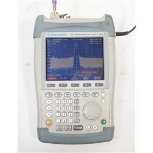 Rohde and Schwarz FSH6 100kHz - 6GHz Spectrum Analyzer