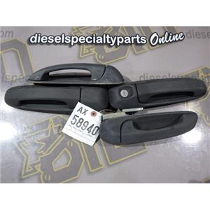 2007 2008 DODGE RAM 3500 SLT 6.7 DIESEL AUTO 4X4 EXTERIOR DOOR HANDLES (BLACK) 4