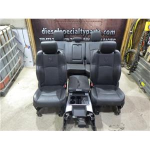 2009 - 2018 DODGE RAM 1500 2500 LARAMIE QUAD CAB OEM LEATHER SEATS W/ CONSOLE