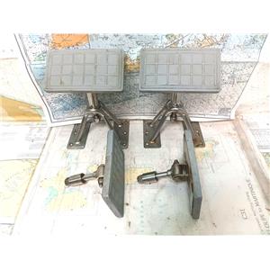 Boaters' Resale Shop of TX 2501 0251.01 WEAVER DINGHY CHOCK STANDS(2) & PADS(4)