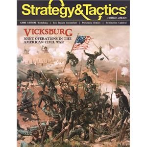 Strategy & Tactics #328 Magazine: Vicksburg The Assault On Stockade Redan SEALED