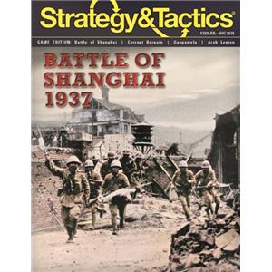 Strategy & Tactics #329 Magazine + Game The Shanghai-Nanking Campaign '37 SEALED