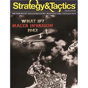 Strategy & Tactics #335 Magazine + Game What If: Malta Invasion 1942 SEALED