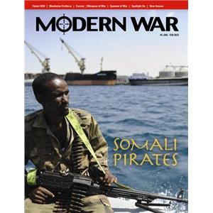 Modern War Issue #3 - Magazine + Game Somali Pirates SEALED