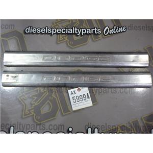 2004 DODGE RAM 2500 SLT REGULAR CAB STAINLESS STEEL ( DODGE ) SILL PLATE COVERS