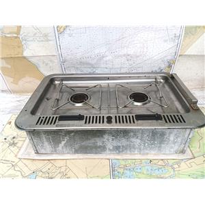 Boaters’ Resale Shop of TX 2501 0254.22 ORIGO 4000 TWO BURNER ALCOHOL STOVE ONLY