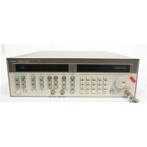 HP / Agilent 83752A 0.1 GHz to 20 GHz Synthesized Sweeper AS-IS