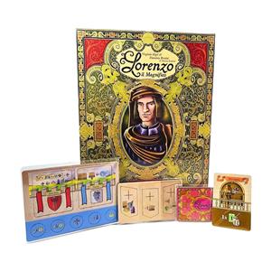 Lorenzo Il Magnifico Bundle (Game + New House + Promo Cards) - SEALED