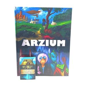 Arzium Role Playing Game + Arzium: Archive Promo Box by Red Raven Games SEALED