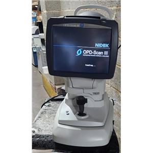 NIdek OPD-Scan III Refractive Power / Corneal Analyzer