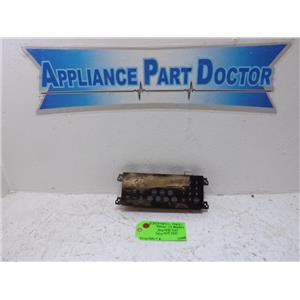 Frigidaire Range 316418700 316419700 Electronic Clock Timer w/ Overlay Used