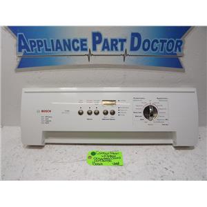 Bosch Dryer 00665443 00436435 Control Panel w/Control Board Used