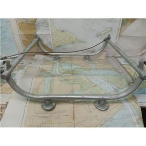 Boaters' Resale Shop of TX 2502 0154.02 LIFE RAFT ALUMINUM DECK 8" x 25" CRADLE