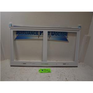 GE Refrigerator WR32X32489 Crisper Drawer Frame Used
