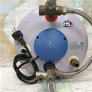 Boaters' Resale Shop of TX 2307 5141.02 QUICK 25L ROUND WATER HEATER B32512SLV