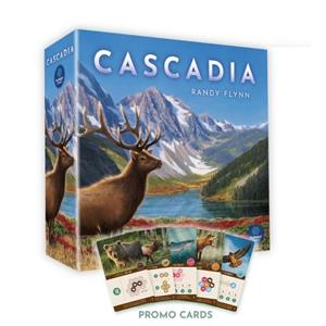Cascadia + Kickstarter Promo Cards by Flatout Games / AEG SEALED