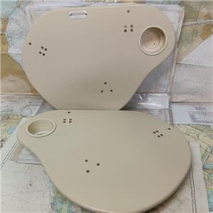 Boaters’ Resale Shop of TX 2503 2125.11 STERNPERCH SAILBOAT STERN SEATS(PAIR)