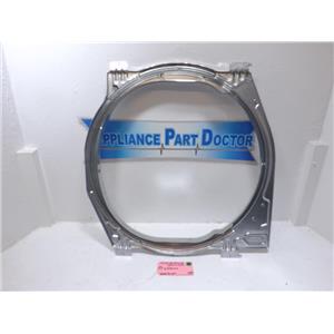 Speed Queen Dryer D518156 Front Bulkhead (Galvanized) Used