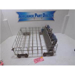 Whirlpool Dishwasher 8561749 8562061 Lower Rack w/ Basket Used