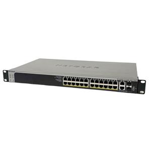 NetGear ProSAFE S3300-28X-POE GS728TXP 24x GE 4x 10G PoE Smart Ethernet Switch