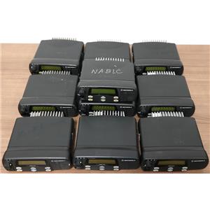 Lot 10 Motorola CDM1250 Mobile Radios Model: AAM25KHD9AA2AN POWER ON NOT TESTED!