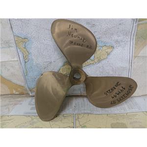 Boaters' Resale Shop of TX 2504 2275.07 BRONZE 3 BLADE 20RH22.5 PROP- 1.5" SHAFT