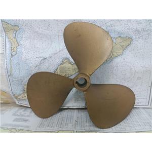 Boaters' Resale Shop of TX 2504 2275.11 BRONZE 3 BLADE 16LH18 PROP - 1.25" SHAFT