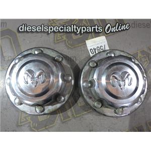 1999 2000 DODGE 3500 SLT 5.9 DIESEL NV4500 4X4 DUAL REAR WHEEL CHROME CAPS