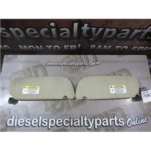 1999 2000 2001 2002 DODGE 3500 2500 SLT OEM INTERIOR SUNVISORS (BEIGE) SET