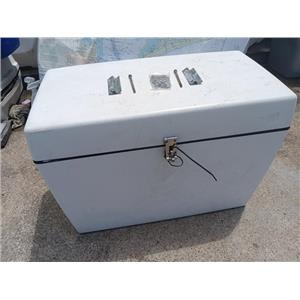 Boaters' Resale Shop of TX 2407 5572.14 TRIDENT DUAL 30LB PROPANE TANK LOCKER