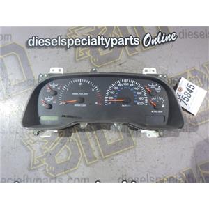 1999 2000 DODGE 3500 2500 SLT 5.9 DIESEL NV4500 4X4 OEM INSTRUMENT CLUSTER KMH