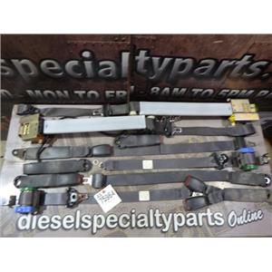 2001 2002 CHEVROLET 6.6 LB7 DIESEL AUTO 4X4 EXTENDED CAB SEAT BELTS (CHARCOAL)