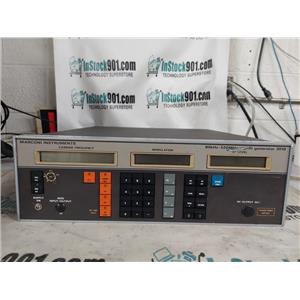 MARCONI INSTRUMENTS 80KHz-520MHz GENERATOR 2018 52018-900F (AS-IS)