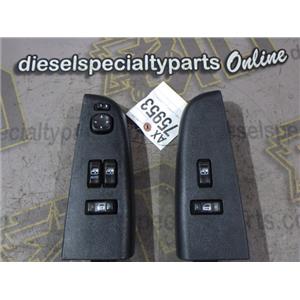 2001 2002 CHEVROLET SLT EXTENDED CAB OEM WINDOW / LOCK SWITCHES (BLACK)