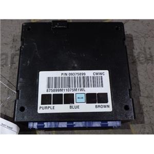 2001 2002 CHEVROLET SLT 2500 3500 6.6 LB7 DIESEL AUTO 4X BODY CONTROL MODULE BCM