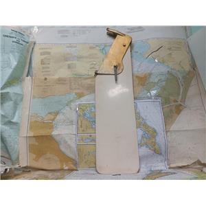 Boaters' Resale Shop of TX 2503 5551.14 LIDO 14 SAILBOAT RUDDER ASSEMBLY