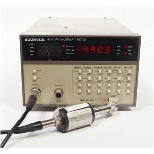 Boonton 4200 RF Power Meter .03-18GHz with Model 51015 5E Sensor