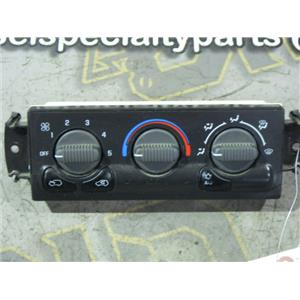 2001 2002 CHEVROLET SLT 2500 3500 6.6 LB7 DIESEL AUTO 4X4 DASH HEATER MODULE