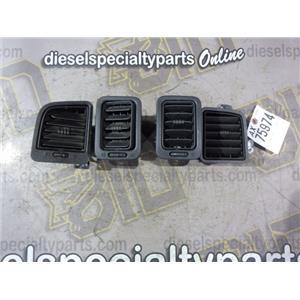 2001 2002 CHEVROLET SLT 2500 3500 OEM INTERIOR DASH VENTS (4) BLACK SET