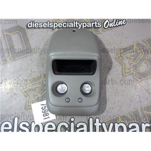 2001 2002 CHEVROLET SLT 2500 3500 OEM OVERHEAD CONSOLE MAP LIGHTS (DARK PEWTER)