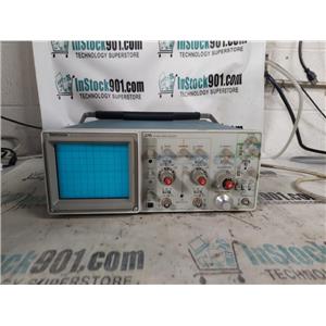 TEKTRONIX 2215 60MHz OSCILLOSCOPE (AS IS)