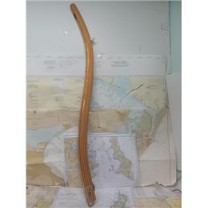 Boaters' Resale Shop of TX 2504 2301.01 WOODEN TILLER 2.25" x 3.25" x 56" HANDLE