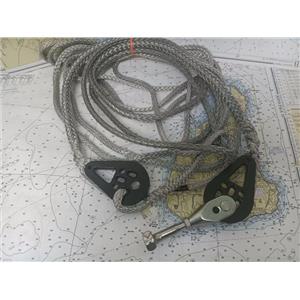 Boaters' Resale Shop of TX 2504 2274.22 COLLIGO  8'-6" DYNEMA SHROUD w T-FITTING