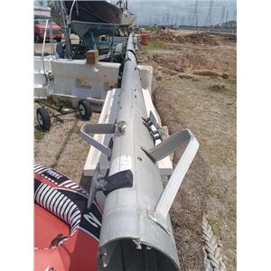 Boaters' Resale Shop of TX 2412 1225.01 ISOMAT 50' MAST w 6" x 9" CROSS-SECTION