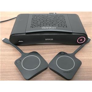 Barco ClickShare CS-100 Wireless Presentation System P/N: R9861510NA USED READ!