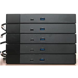 Lot 5 Dell WD19S K20A USB-C Docking Station w 5 130W power adapter