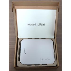 Lot 3 Meraki MR16-HW Dual 802.11n Wireless Access Point W mounting bracket